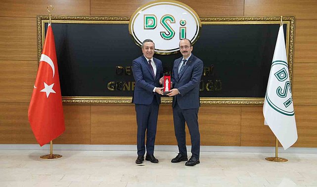 Başkan Dere, DSİ Genel Müdürü Balta'yla ilçedeki altyapı projelerini değerlendirdi