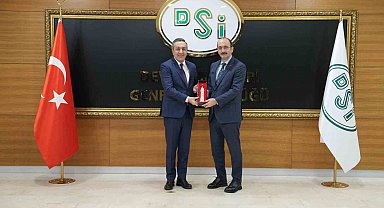 Başkan Dere, DSİ Genel Müdürü Balta'yla ilçedeki altyapı projelerini değerlendirdi