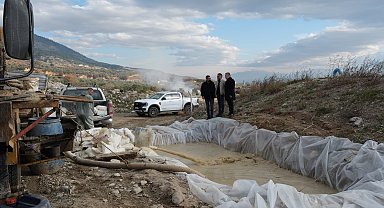 Başkan Erol, sondaj çalışmalarını inceledi
