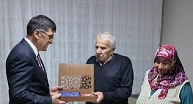 Başkan Eyüp Kahveci'den şehit polis Alaattin Özdemir'in ailesine ziyaret