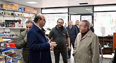 Başkan Geçit, ÖZSAN Sanayi Sitesi esnafının taleplerini dinledi