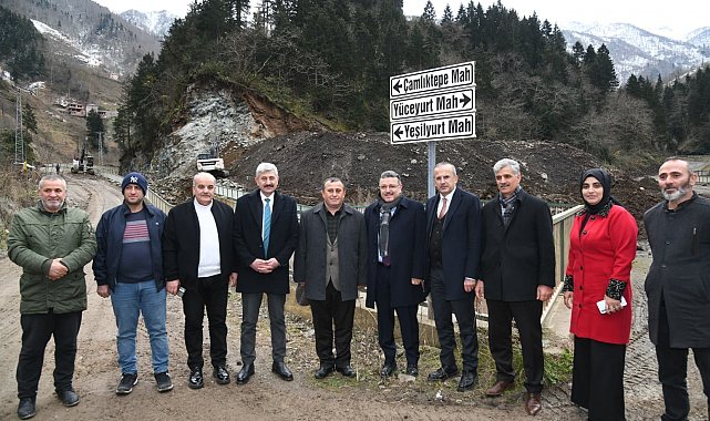 Başkan Genç, Çamlıktepe'de afet bölgesini inceledi