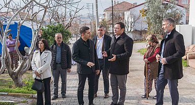 Başkan Günel'den Sındırgı'ya dayanışma ziyareti