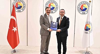 Başkan Güngör, başkan Hisarcıklıoğlu'na dosya sundu