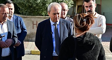 Başkan Kocagöz'den evi yanan vatandaşa destek sözü