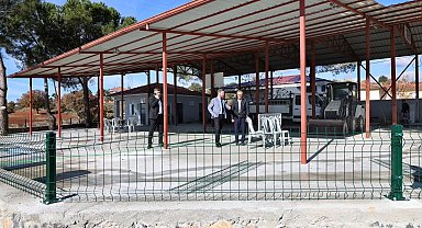 Başkan Tatık, Güzelköy Mahallesi Sosyal Tesis çalışmalarını yerinde inceledi