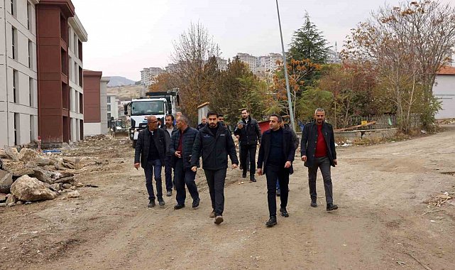 Başkan Ulutaş rezerv alanlarındaki çalışmaları inceledi