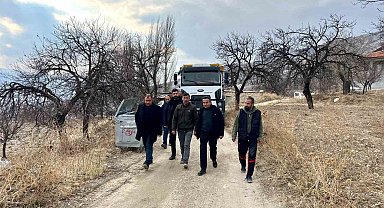 Başkan Ulutaş'tan kırsal mahallelerde saha incelemesi