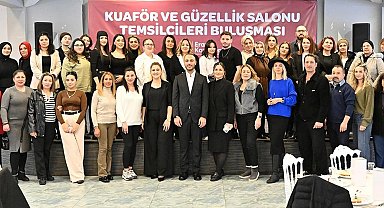Başkan Vekili Karadeniz, Kuaför ve Güzellik Salonu işletmecilerini ağırladı
