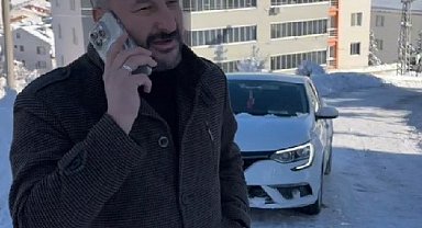 Başkan yolda kaldı, kendini eleştirdi