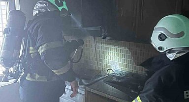 Batman'da evde çıkan yangın söndürüldü