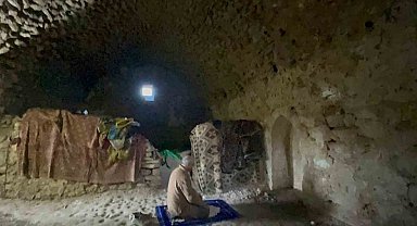 Batman'da Gömek Yaylası'nda yeraltında cami bulundu