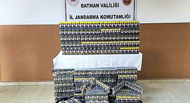 Batman'da kaçakçılık operasyonu