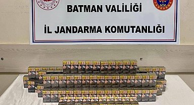 Batman'da kaçakçılık operasyonu