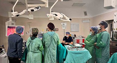 Bayburt Devlet Hastanesi'nde ilk kez izsiz cerrahi yöntemi uygulandı