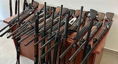 Bayburt'ta 25 av tüfeği ihale usulüyle satıldı