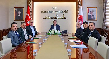 Bayburt'ta ekonomik yatırımlar değerlendirildi