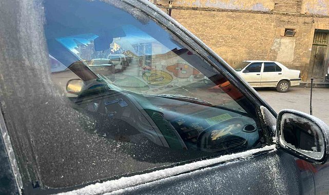 Bayburt'ta kuru soğuk etkili oluyor