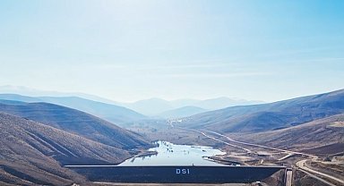 Bayburt'taki Yelpınar Göleti'nde su tutulmaya başlandı