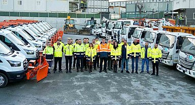 Beşiktaş Belediyesi olumsuz hava şartlarına karşı hazırlıklarını tamamladı