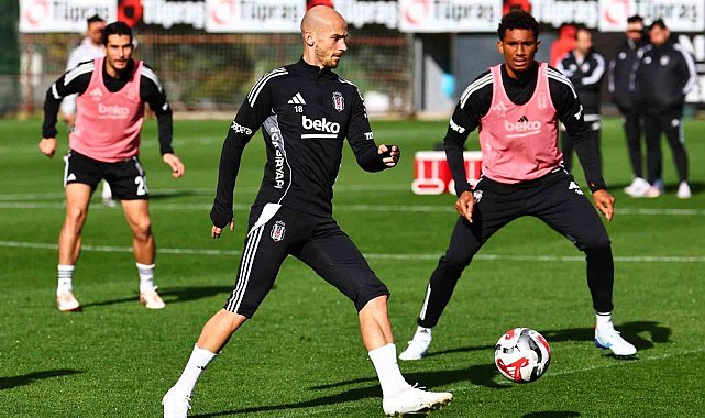 Beşiktaş'ta Trabzonspor maçı hazırlıkları devam etti