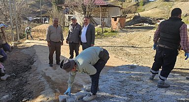 Beyağaç Belediyesi güvenli ulaşım için çalışmalara devam ediyor