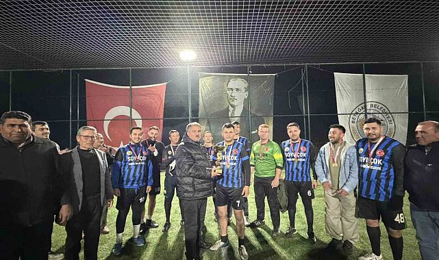 Beyağaç Belediyesi Halı Saha Turnuvasında şampiyon belli oldu