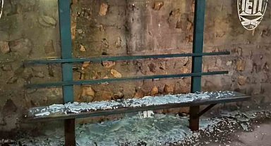 Beykoz'da durak camlarını hedef alan iki şüpheli yakalandı