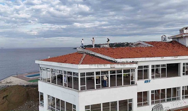 Beykoz'da milyon dolarlık otel tinercilere ev sahipliği yapıyor