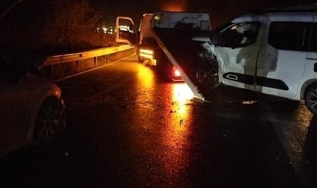 Beykoz'da trafik kazası : 7 yaralı