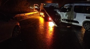 Beykoz'da trafik kazası : 7 yaralı