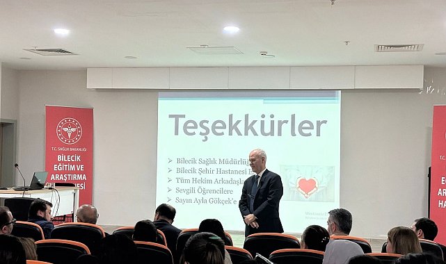 Bilecik'te 'Hatasız hekimlik mümkün mü' semineri düzenlendi