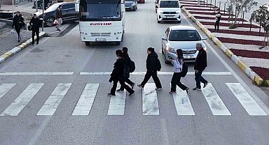 Bilecik'te drone destekli trafik denetimi: 29 sürücüye ceza