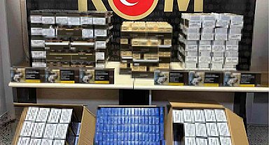 Bilecik'te kaçakçılığa darbe: Binlerce makaron ve tütün ele geçirildi