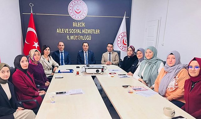 Bilecik'te sosyal hizmet çalışmaları masaya yatırıldı