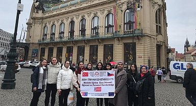 Bilecik'te tekstil öğrencileri Prag'da inovasyon eğitimi aldı