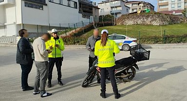 Bilecik'te trafik güvenliği için motosiklet ve ATV denetimi