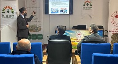 Bilecik'te üreticilere marulda iyi tarım uygulamaları eğitimi