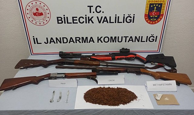 Bilecik'te uyuşturucu operasyonu: 2 gözaltı