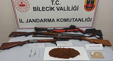Bilecik'te uyuşturucu operasyonu: 2 gözaltı