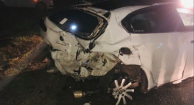 Bilecik'te yağış kazayı beraberinde getirdi