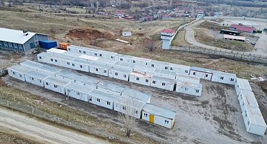 Bingöl'de depremlere karşı konteyner kent hazırlıkları sürüyor