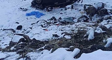 Bingöl'de otomobil şarampole yuvarlandı: 4 yaralı