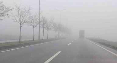 Bingöl'de yoğun sis etkili oldu