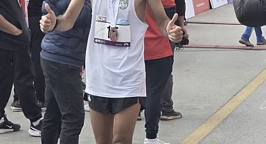 Bingöllü milli atlet maratonda birinci oldu