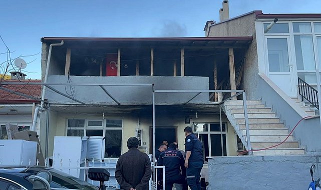 Bir anlık öfke evi kül etti: 1 tutuklama
