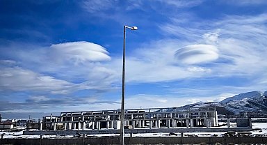 Bitlis semalarında lentiküler bulut görüntülendi