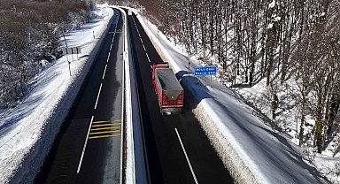 Bolu Dağı'nda kartpostallık görüntüler