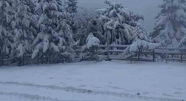 Bolu'da kış turizmine yapay kar desteği
