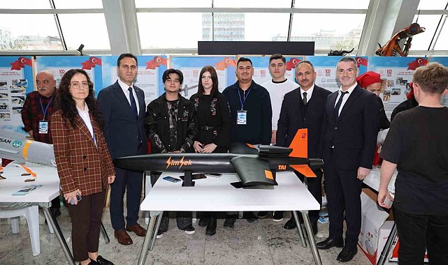 BŞEÜ' nün geliştirdiği İHA projeleri sergide ilgi odağı oldu